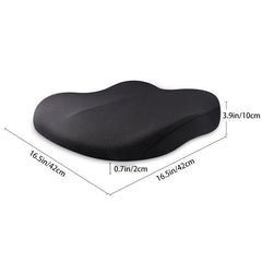 Memory Foam Car Seat Pad - Comfortable Cushion for Driving & Office Chair