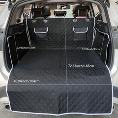 Car Trunk Mat With Storage Bag Non-slip Pet Trunk Mat