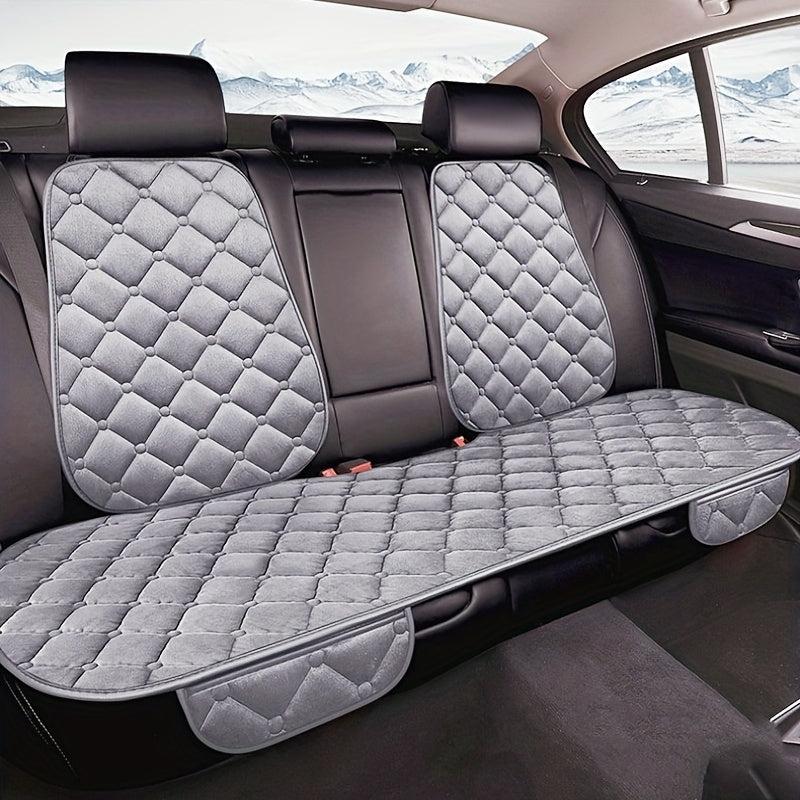 Plush Car Seat Cover Rear Cushion Breathable Protector Mat Pad Universal