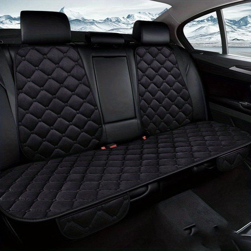 Plush Car Seat Cover Rear Cushion Breathable Protector Mat Pad Universal