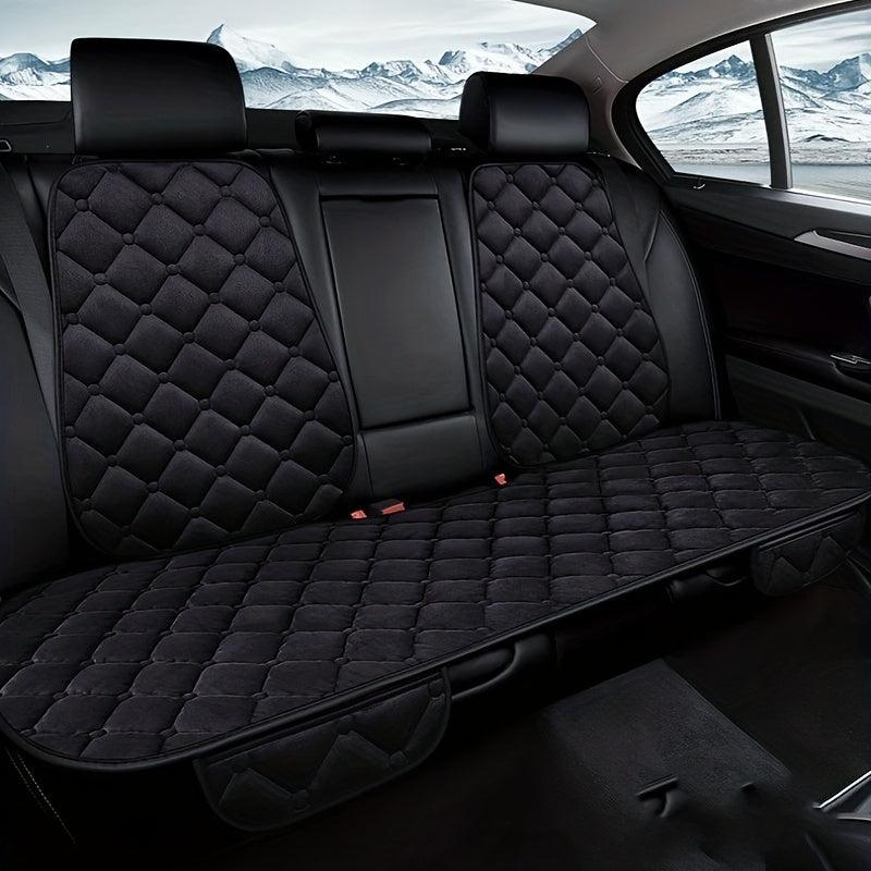 Plush Car Seat Cover Rear Cushion Breathable Protector Mat Pad Universal