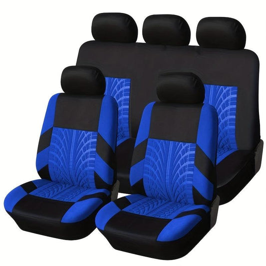 9pcs Universal Sponge Car Seat Cover Cushion Cover