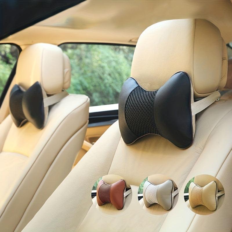 Car Ice Silk Headrest Neck Pillow Single Car Pillow