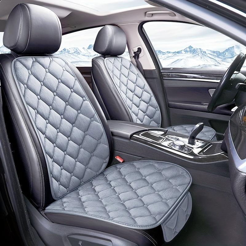 Plush Car Seat Cover Cushion Winter Auto Seat Protector Mat
