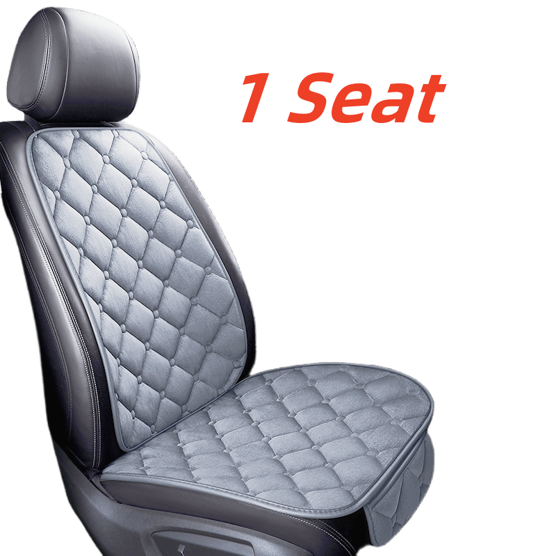 Plush Car Seat Cover Cushion Winter Auto Seat Protector Mat