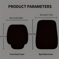 Plush Car Seat Cover Cushion Winter Auto Seat Protector Mat