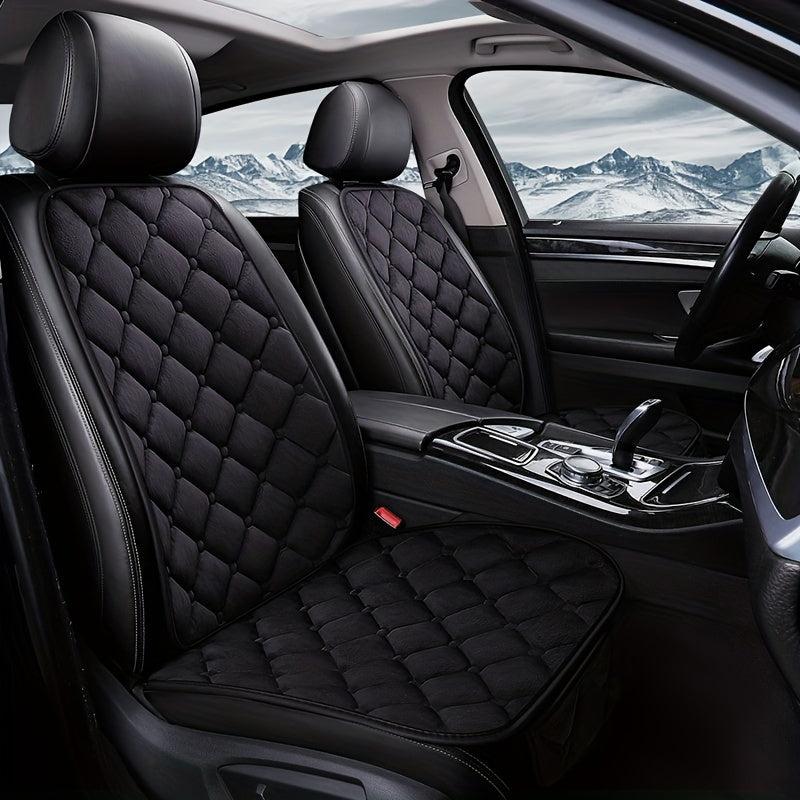 Plush Car Seat Cover Cushion Winter Auto Seat Protector Mat