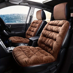 Soft Plush Car Seat Cover Winter Auto Interior Accessories