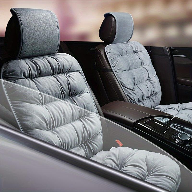 Plush Car Seat Cover Cushion Pad Universal Winter Auto Interior
