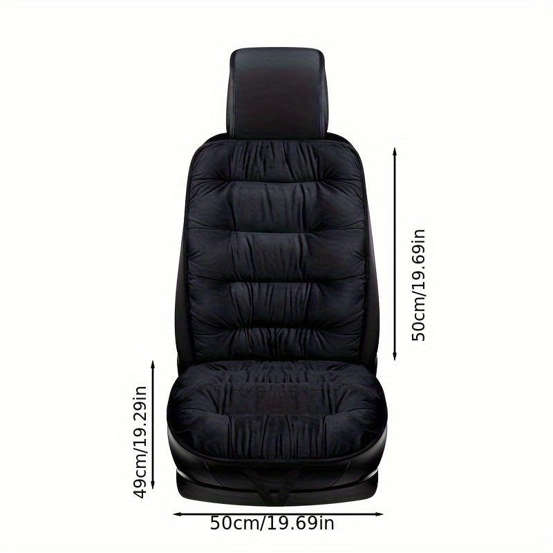 Plush Car Seat Cover Cushion Pad Universal Winter Auto Interior