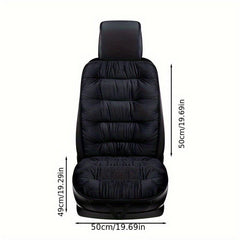 Plush Car Seat Cover Cushion Pad Universal Winter Auto Interior