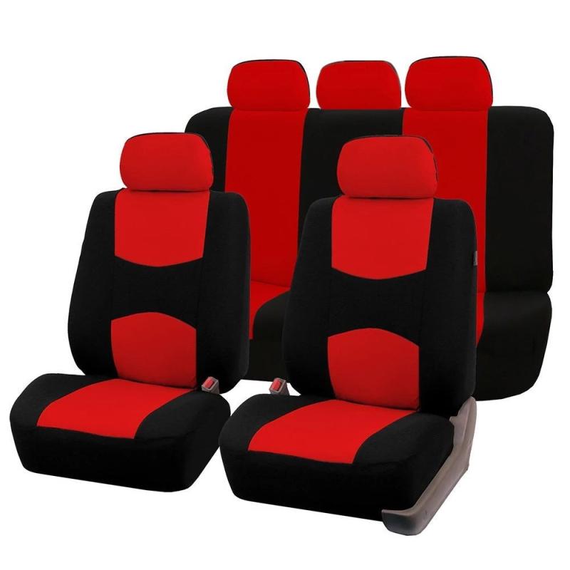 Universal Car Seat Cover 2mm Sponge Full Set 9pcs