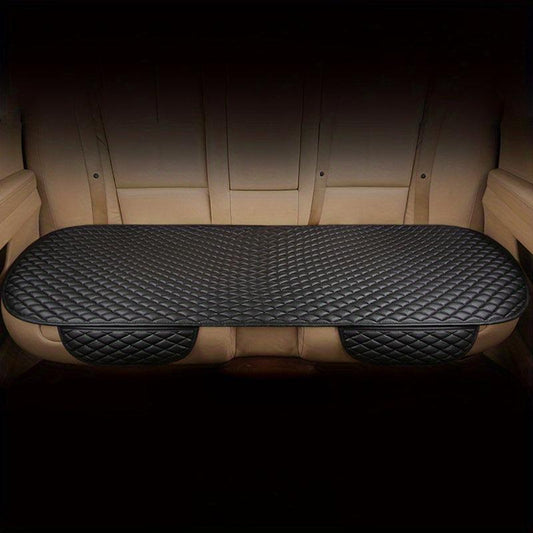 1pc Universal No Tie Non Slip Seat Cushion Automotive Leather Seat Covers