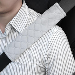Plush Car Seat Belt Cover Adjustable Shoulder Pad for Kids Adults