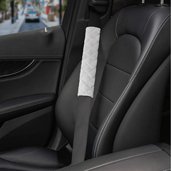 Plush Car Seat Belt Cover Adjustable Shoulder Pad for Kids Adults