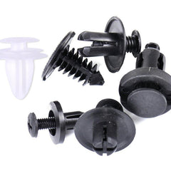 100pcs Auto Fastener Clip Set Mixed Car Body Push Retainer Pin Rivet
