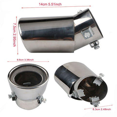 Stainless Steel Car Exhaust Tip Universal Tail Pipe