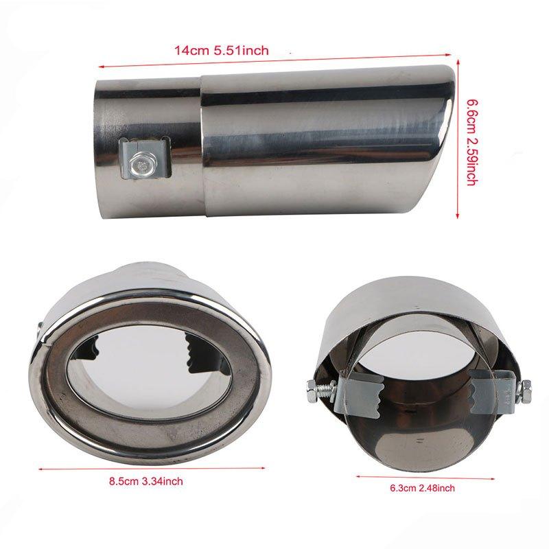 Stainless Steel Car Exhaust Tip Universal Tail Pipe