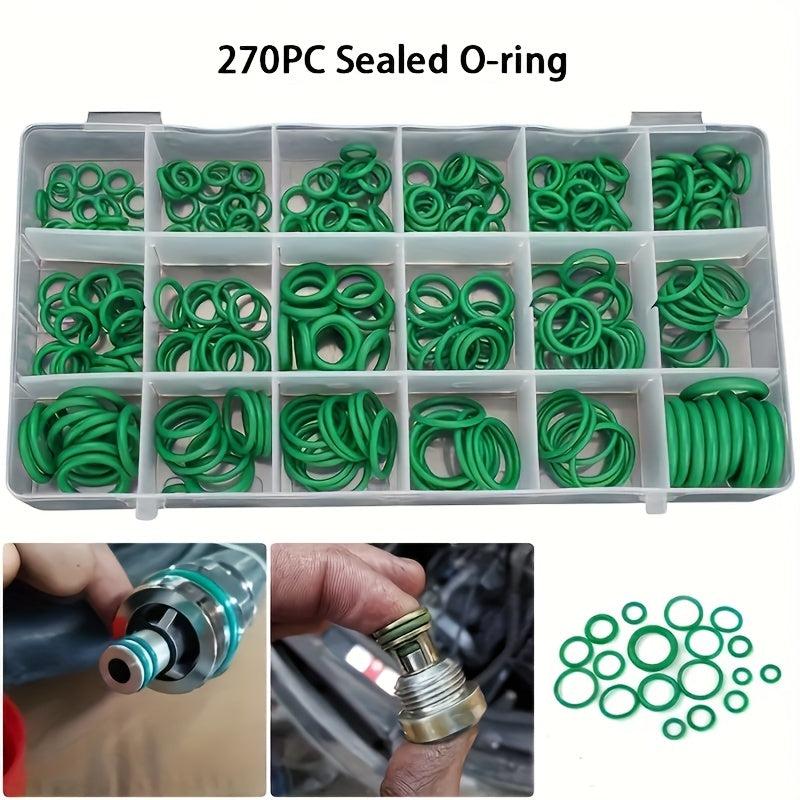 270pcs Car AC O Ring Set for Repair & Maintenance