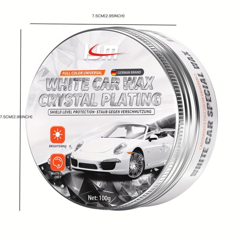 100g Car Polish Car Wax Crystal Plating Set