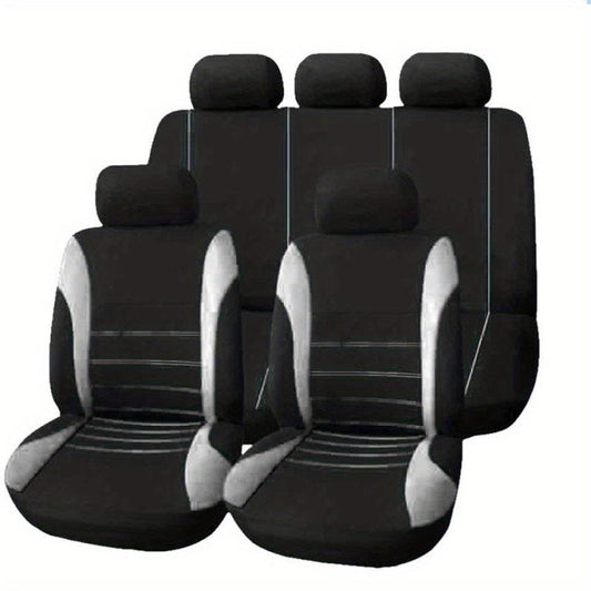 Universal 9 Piece Car Seat Cover Set