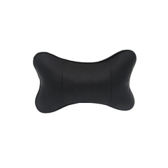 Car Leather Seat Rest Cushion Headrest Neck Pillow