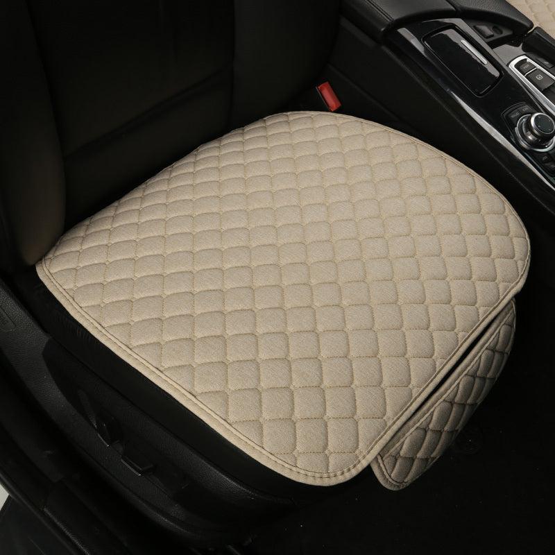 Flax Seat Cover & Cushion Protector Pad for Upgraded Car Seats