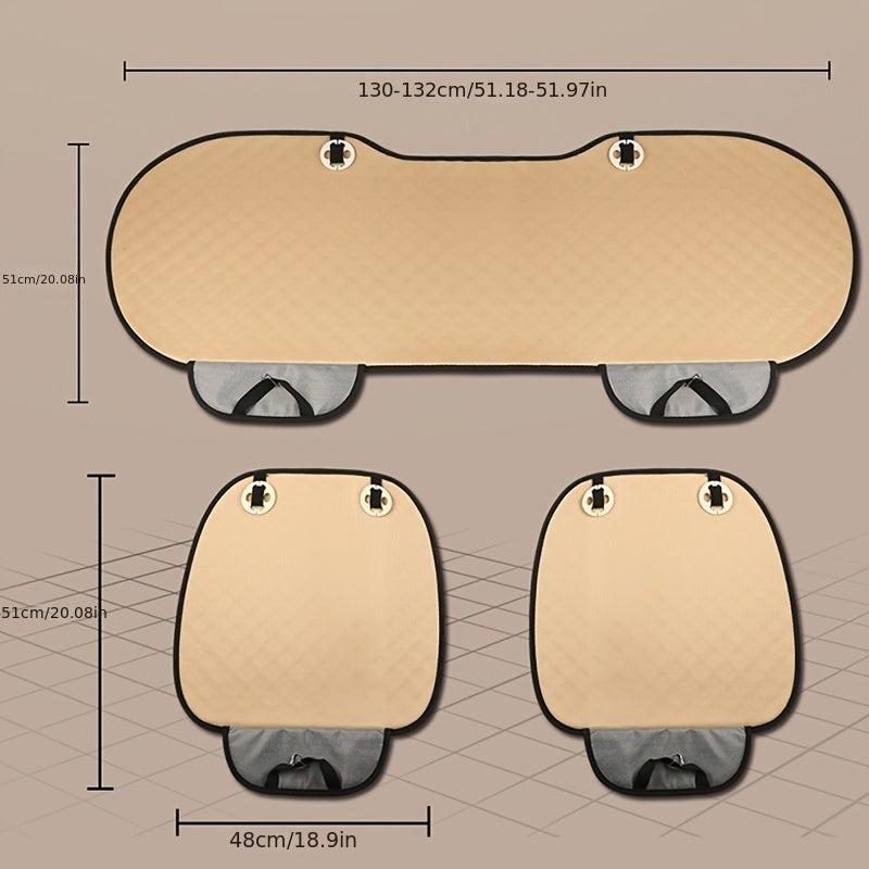 Flax Seat Cover & Cushion Protector Pad for Upgraded Car Seats