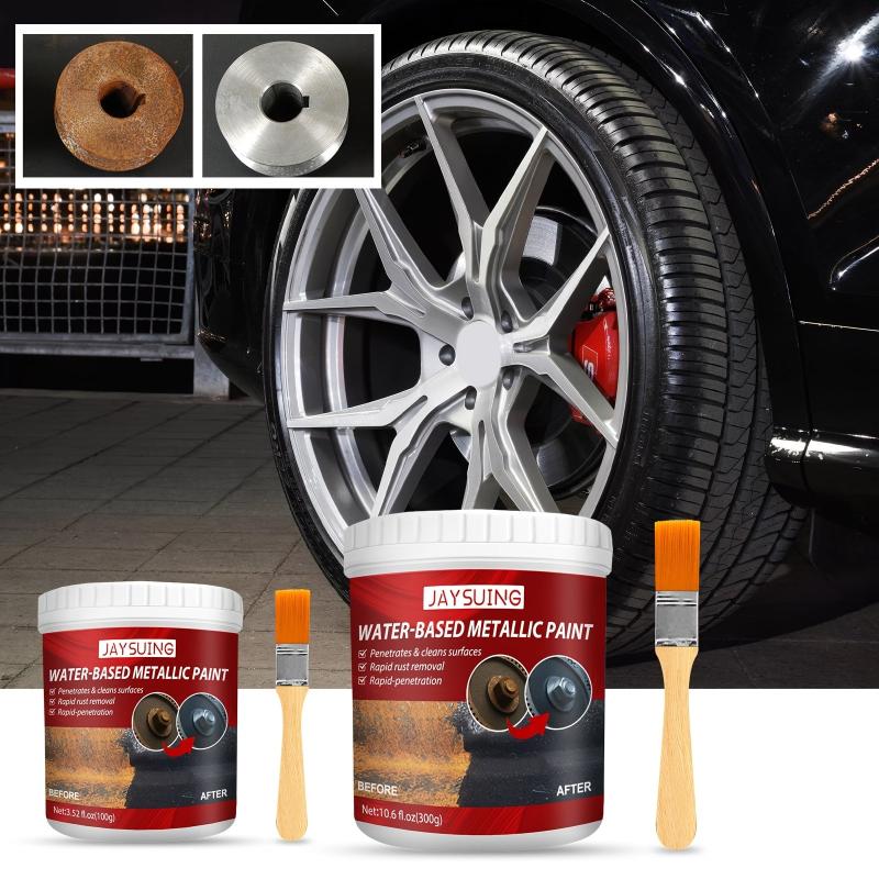 100g Metallic Paint Water Based Primer Easy Operation Rapid Rust Removal
