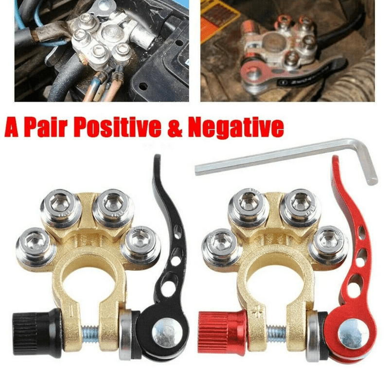 12V Terminal Clamps for Vehicle Upgrades