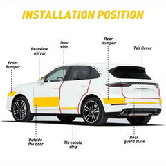 Enhance Car Look & Protection Anti-stepping Sticker