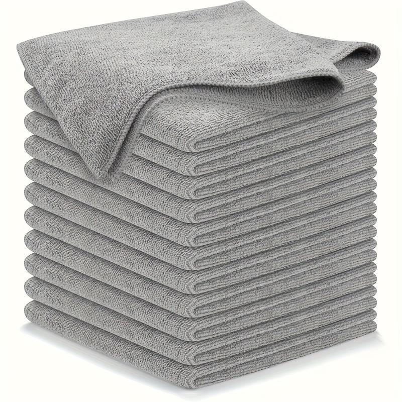 10pcs Microfiber Car Towels Cleaning Cloth For Car