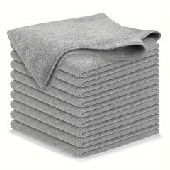 10pcs Microfiber Car Towels Cleaning Cloth For Car
