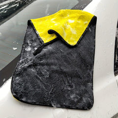 Double Sided Coral Velvet Car Wiping Cloth Large Size Car Washing Towel