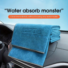 Advanced Car Wash Towel Double-sided Short Wool Thick