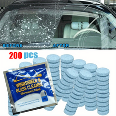 200 Pieces Effervescent Cleaner Car Windshield Wiper