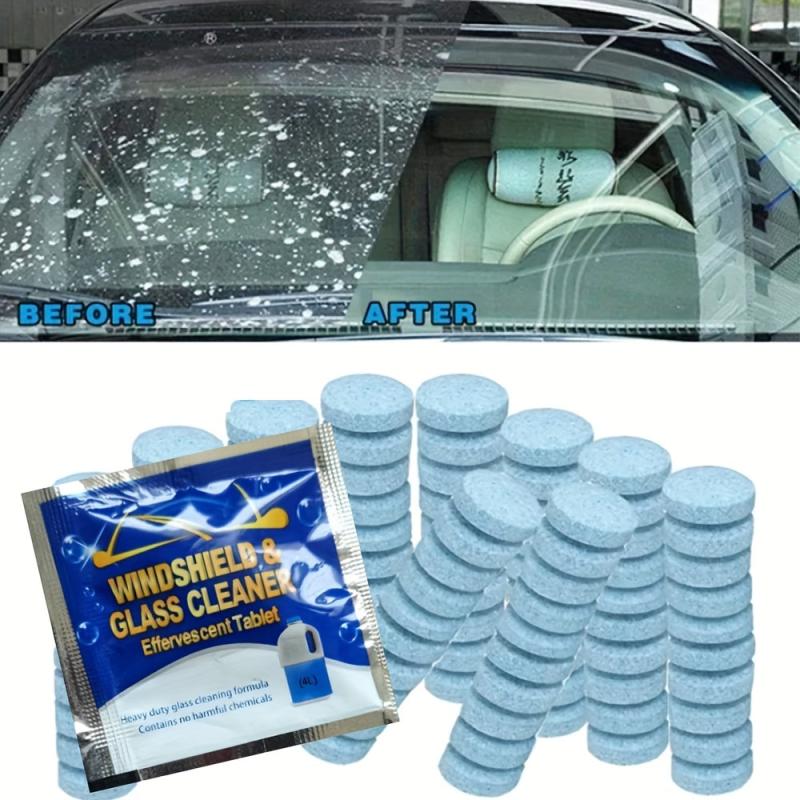 200 Pieces Effervescent Cleaner Car Windshield Wiper