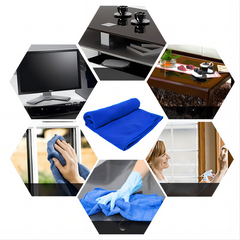 10pcs Microfiber Car Cleaning Towel Household Washing Cloth
