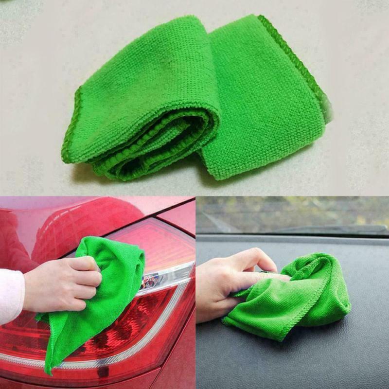 10 PCS Microfiber Car Cleaning Towel Household Small Towel