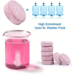 Car Windshield Cleaner Tablet. Universal Glass Dust Fume Car Accessories