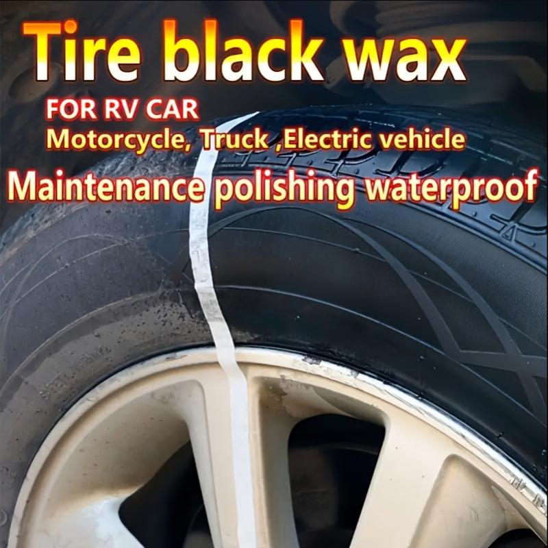 Tire Retreading Paste - Restore Glossy Tire Plastic - Car Tires Wax