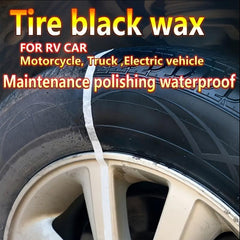 Tire Retreading Paste - Restore Glossy Tire Plastic - Car Tires Wax