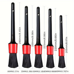Detailing Brush Set Car Cleaning Brushes Dashboard Air Outlet Wheel Brush