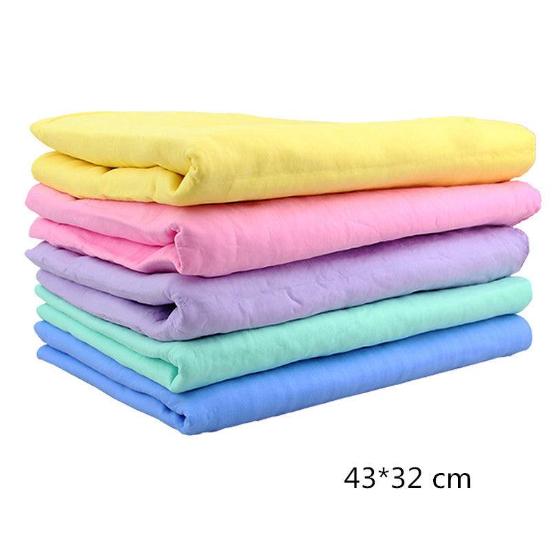 Car Drying Towel Faux Leather Cleaning Cloth