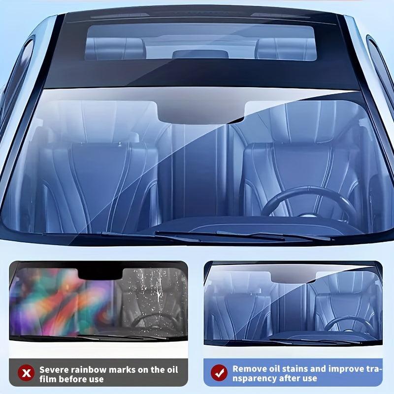 Auto Glass Cleaning Cream - Anti Rain & Anti Fog Film - Perfect Visibility