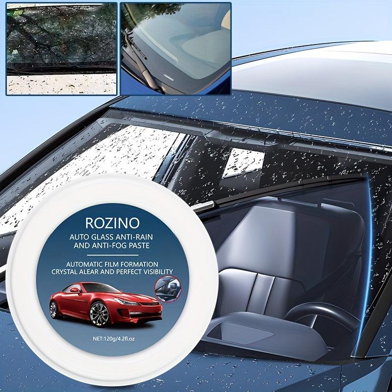 Auto Glass Cleaning Cream - Anti Rain & Anti Fog Film - Perfect Visibility