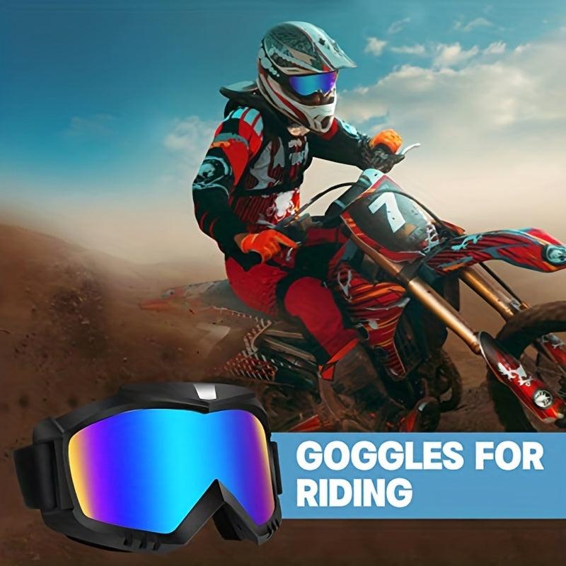 Windproof Motorcycle Goggles for Men Women & Kids