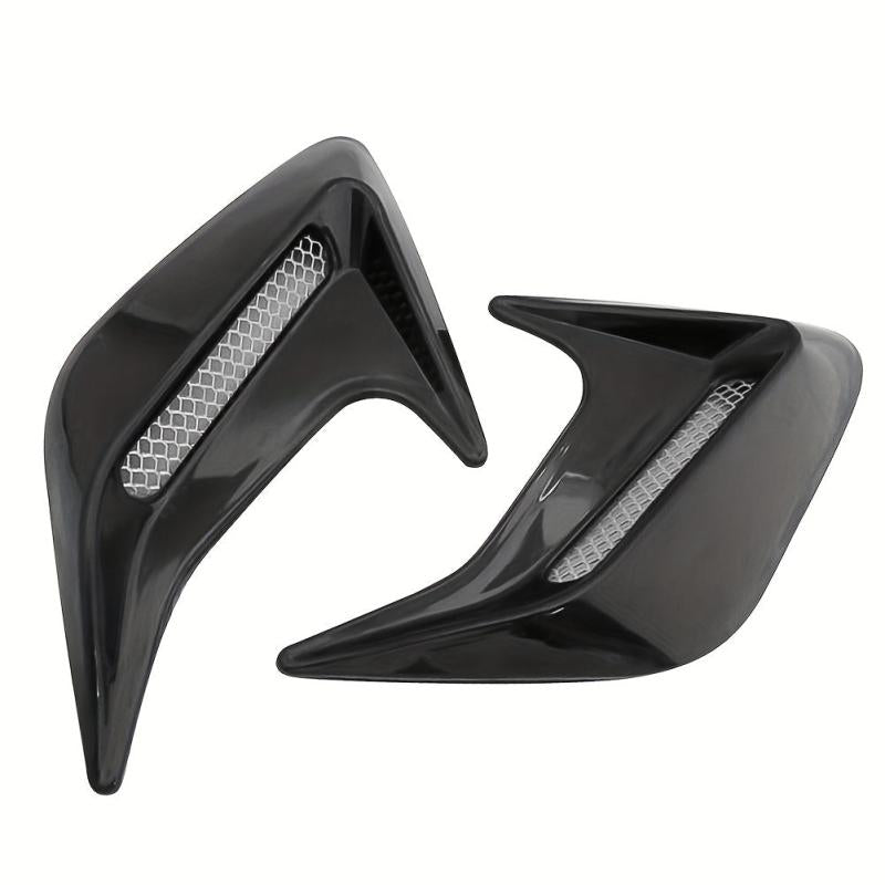 Car Side Air Vent Modification Ventilation Grille Cover Hood Decoration