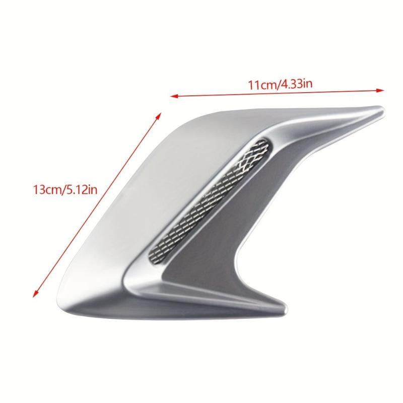Car Side Air Vent Modification Ventilation Grille Cover Hood Decoration