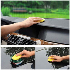 Car Waxing Polish Sponges High Density Foam Applicator Pads